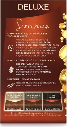 Palette Deluxe Yoğun Renkler 7-57 Tarçin Kahve Saç Boyası - 4