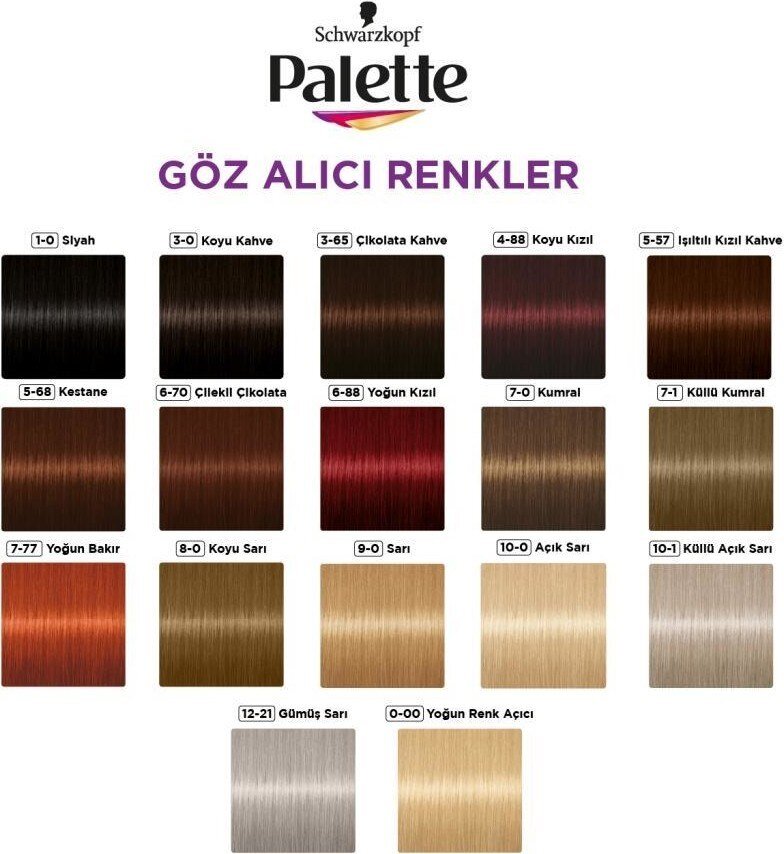 Palette Göz Alıcı Renkler 0-00 Yoğun Renk Açıcı Saç Boyası - 5