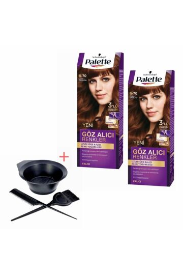 Palette Göz Alıcı Renkler 6-70 Çilekli Çikolata X 2 Adet+boyama Seti
