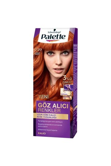 Palette Göz Alıcı Renkler 7,77 Yoğun Bakır