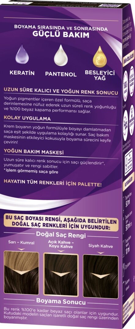 Palette Göz Alıcı Renkler Saç Boyası 3-0 Koyu Kahve - 3