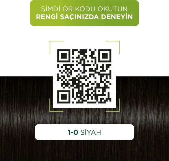 Palette Kalıcı Doğal Renkler 1-0 Siyah Saç Boyası Kakao Yağı & Yulaf Çekirdeği Özü ile - 5