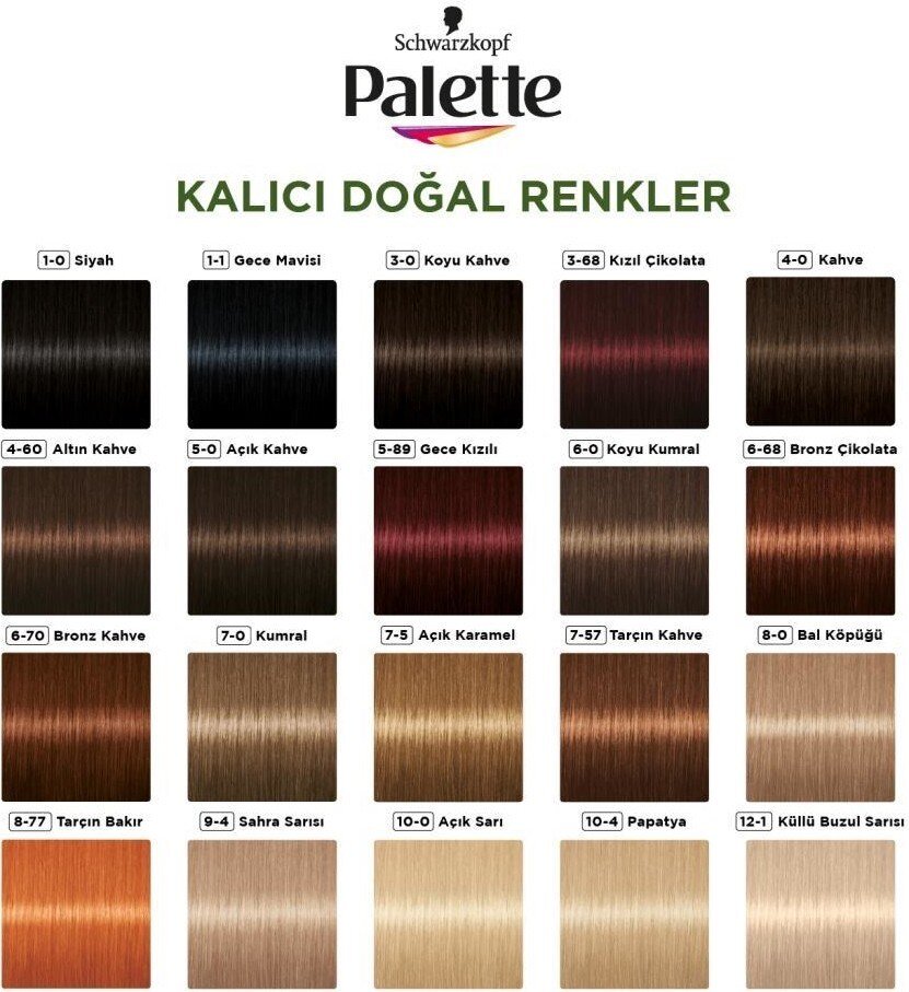 Palette Kalıcı Doğal Renkler 9-4 SAHRA SARISI - 8
