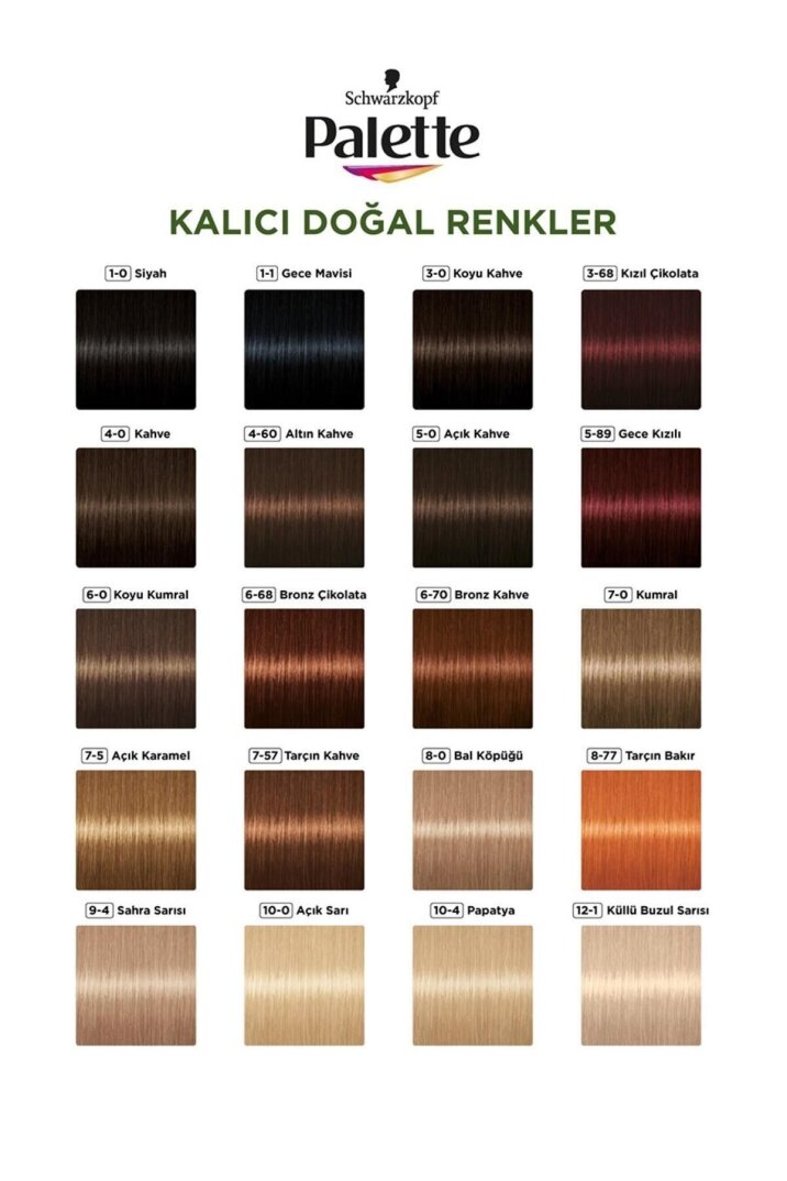 Palette Kalıcı Doğal Renkler Saç Boyası No: 8.16 Küllü Sarı - 6