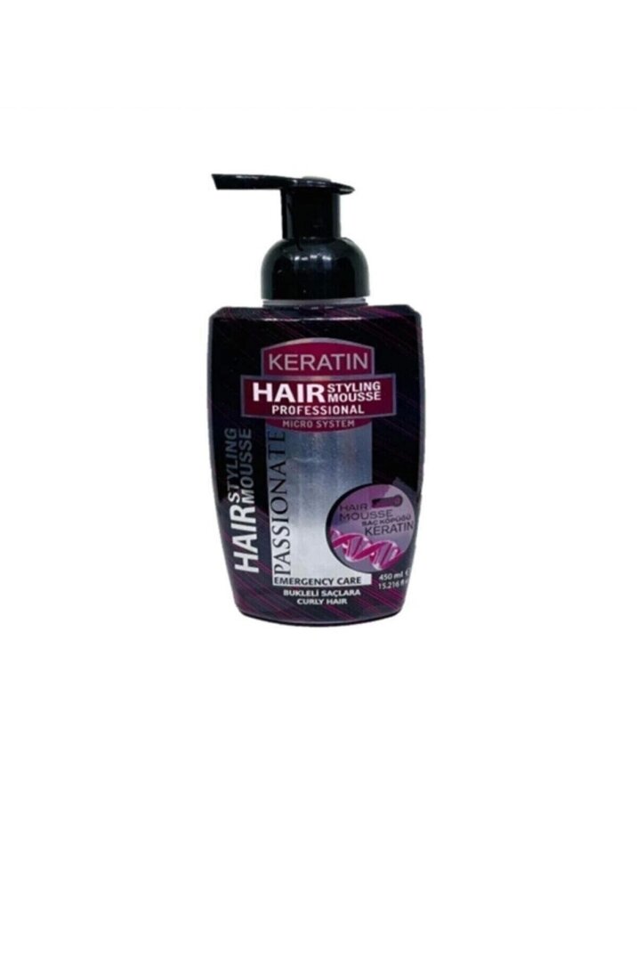 Passıonate Keratinli Bukle Belirginleştirici Saç Köpüğü 450 ml - 1