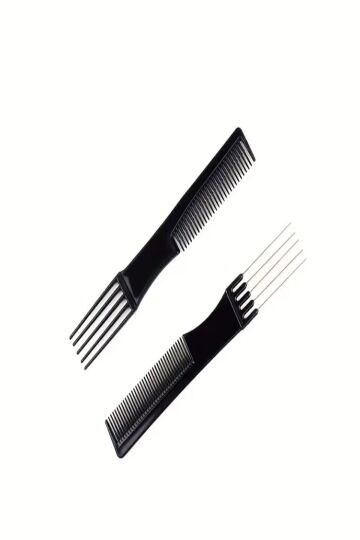 Powertec Profesyonel Kuaför Tarağı 10'lu Set – Berber Ve Saç Kesim Tarağı ( Taşıma Çantalı ) - 4
