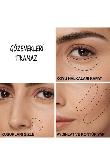 Pretty Beauty Instant Age Waterproof The Eraser Kapatıcı & Concealer 01 - 3