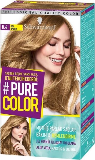 Pure Color Kalıcı Jel Boya 8.4 Bal Badem - 2