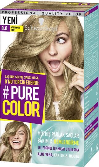 Pure Color Saç Boyası 8-0 Vanilyalı Tart