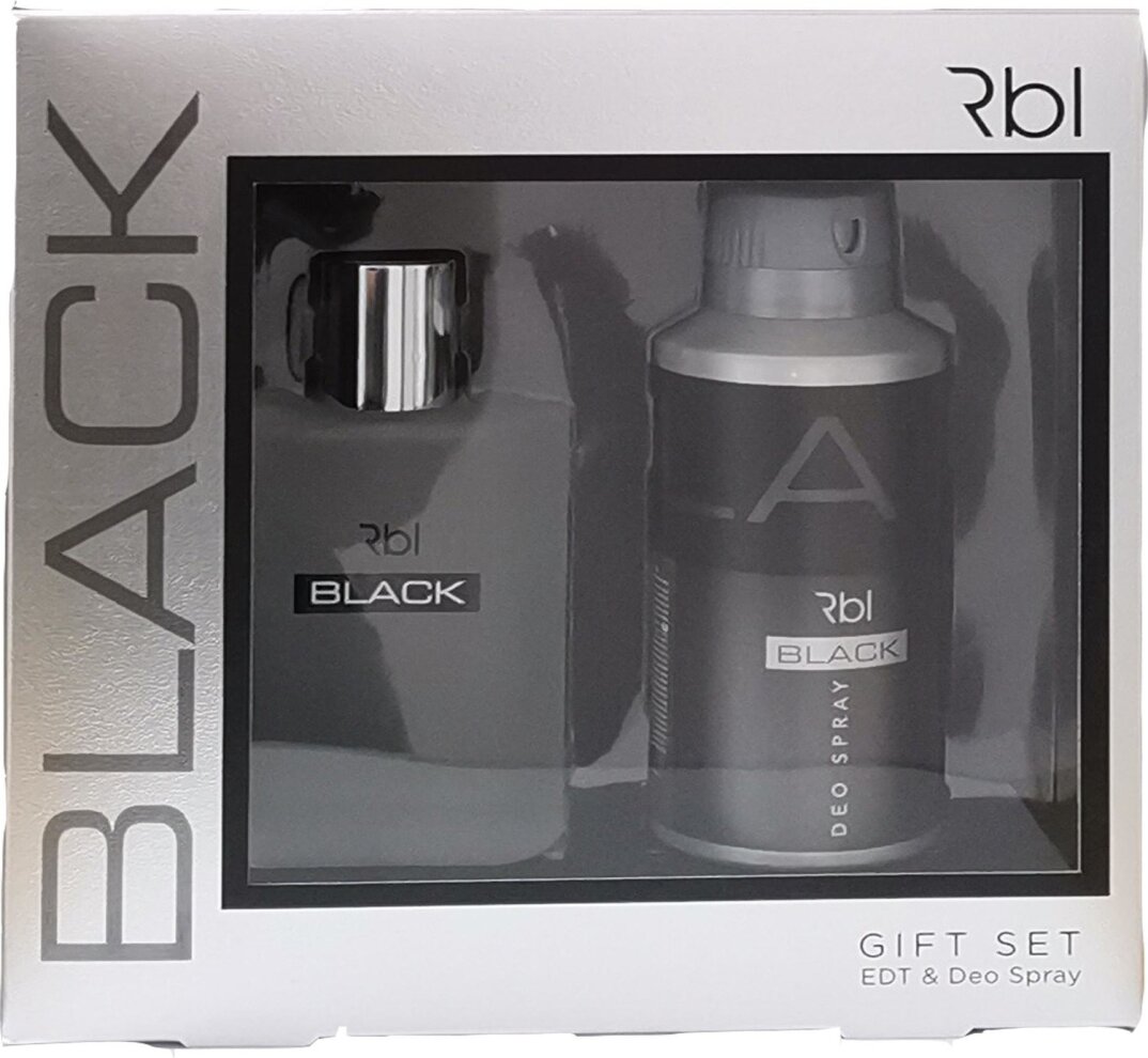 Rebul Black Set Parfüm 100 ml + Deodorant Spray 150 ml - 1
