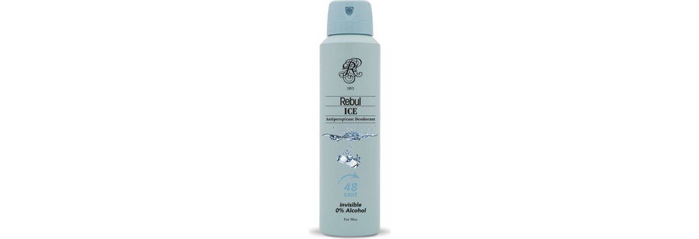 Rebul Erkekler İçin Rebul İce 150 ml Sprey Deodorant Fresh Koku ve Terlemeye Karşı Etkili Koruma - 1