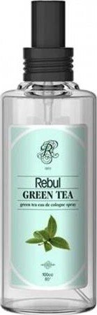 Rebul Green Tea - Yeşil Çay Kokulu Kolonya 100 Ml (Cam Şişe) Spreyli - 1