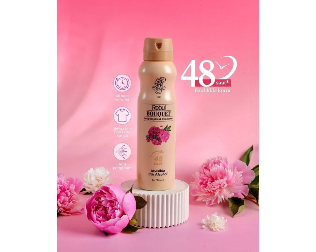 Rebul Kadın Sprey Deodorant Bouquet 150 ml - 3