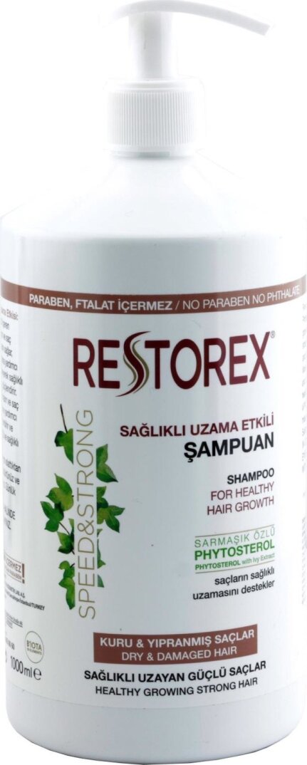 Restorex Şampuan 1000 ml Kuru Yıpranmış Saçlar Için - 1