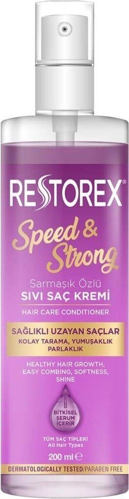 Restorex Sıvı Saç Kremi Sağlıklı Uzama Etkili 200 Ml - 1