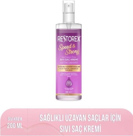 Restorex Sıvı Saç Kremi Sağlıklı Uzama Etkili 200 Ml - 2