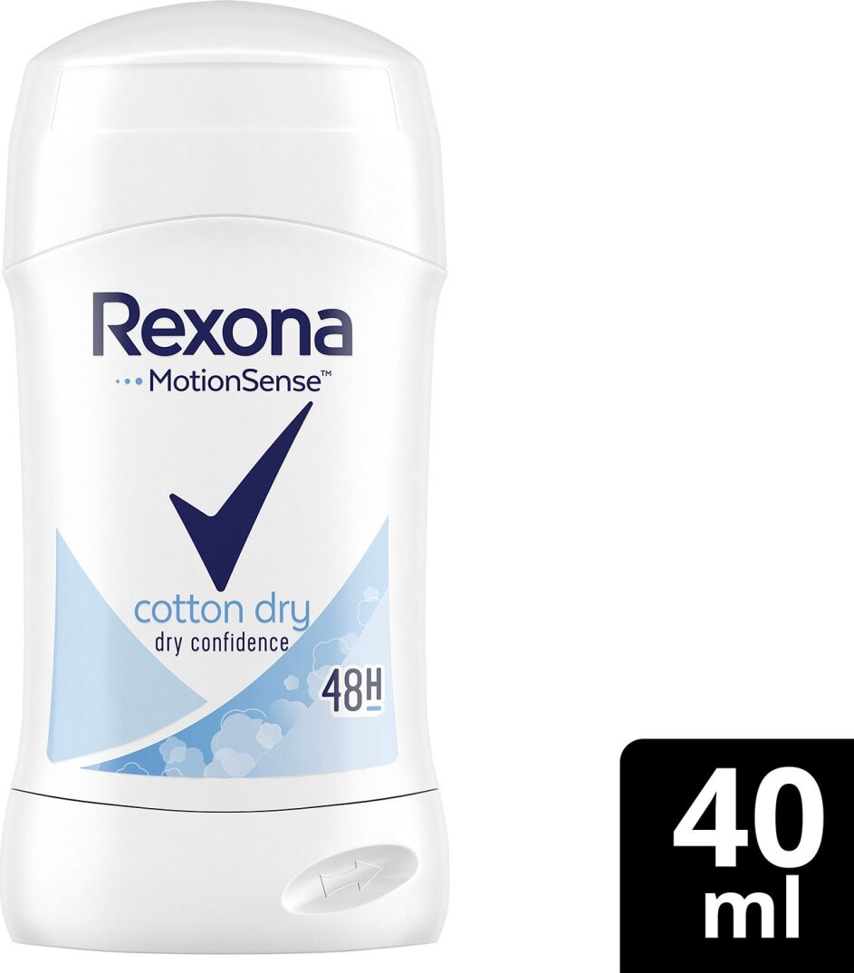 Rexona MotionSense Kadın Stick Deodorant Cotton Dry 40 ml - 1