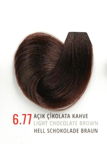 Saç Boyası 6.77 Açık Çikolata Kahve - 2