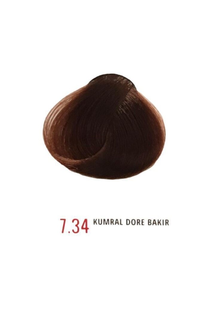 Saç Boyası 7.34 Kumral Dore Bakır - 1