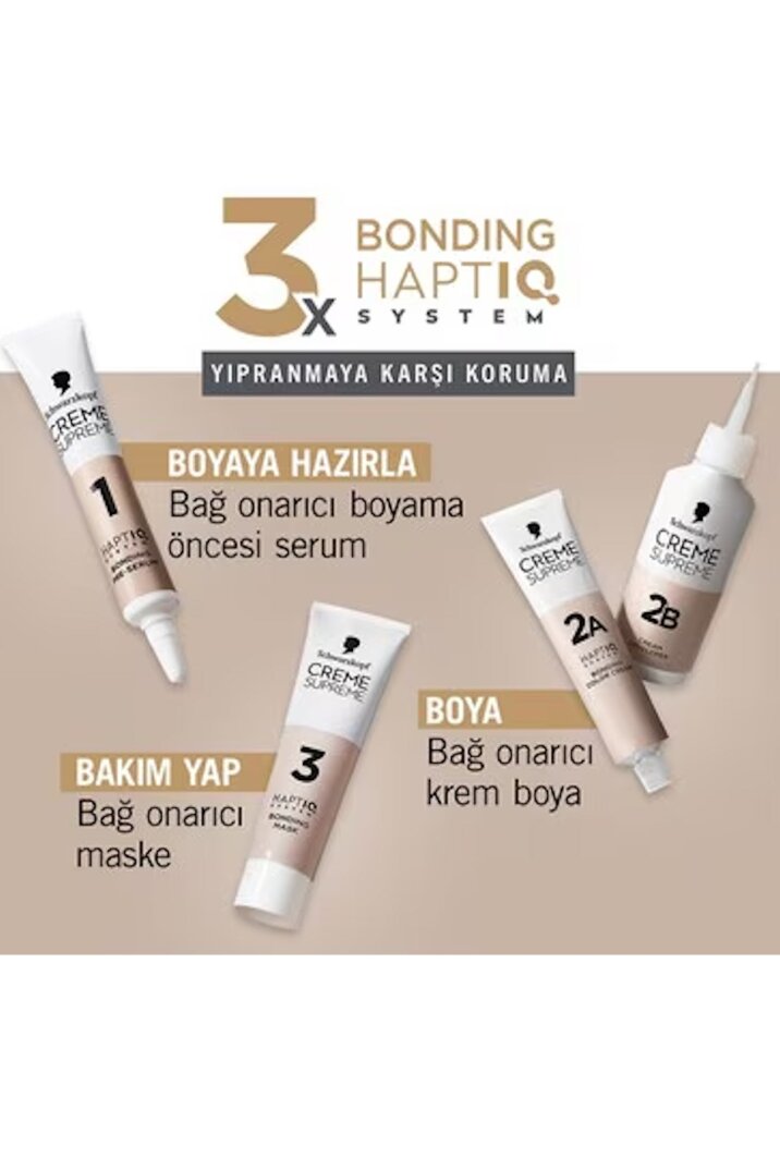Schwarzkopf Creme Supreme Saç Boyası 5-1 Soğuk Kahve - 2