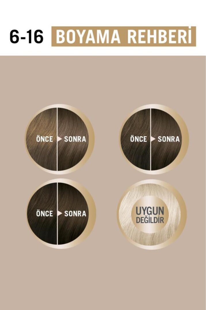 Schwarzkopf Creme Supreme Saç Boyası 6-16 Küllü Soğuk Açık Kahve - 6