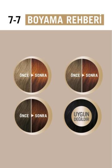 Schwarzkopf Creme Supreme Saç Boyası 7-7 Sıcak Bakır / Tek Ebat - 6