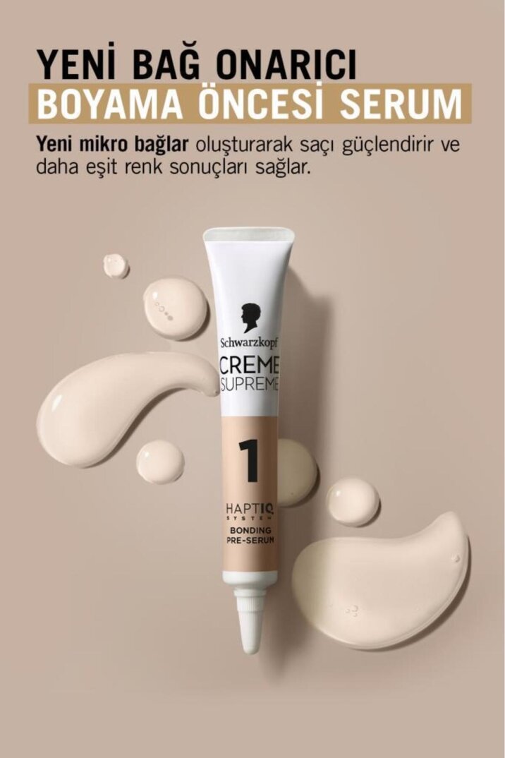 Schwarzkopf Creme Supreme Saç Boyası Full Kit 8-0 Koyu Sarı - 5