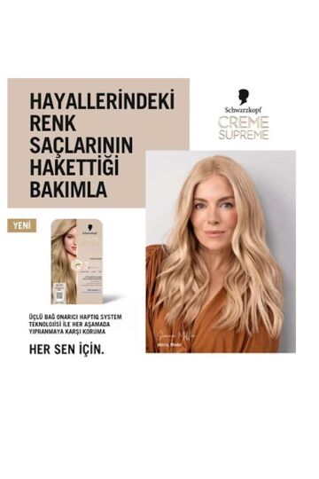 Schwarzkopf Creme Supreme Saç Boyası Full Kit 9-16 Küllü Soğuk Sarı - 2