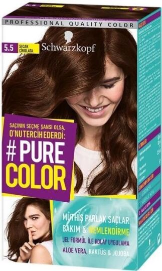 Schwarzkopf Pure Color 5-5 Sıcak Çikolata Saç Boyası - 2