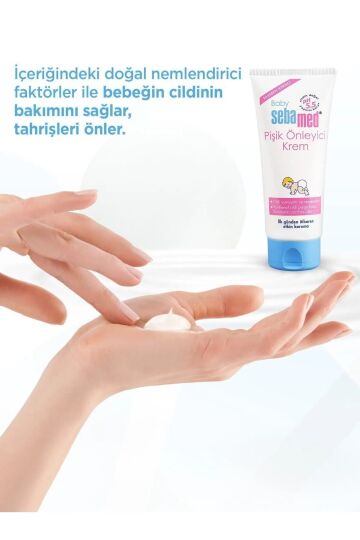 Sebamed Baby pH 5.5 Yoğun Nemlendirici Etkili Pantenol İçerikli Koruyucu  Bebek Pişik Kremi 50 ml - 4