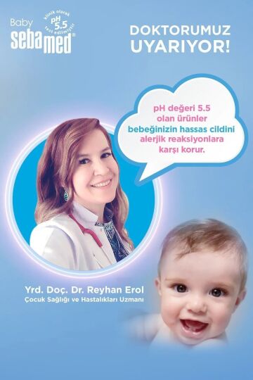 Sebamed Baby pH 5.5 Yoğun Nemlendirici Etkili Pantenol İçerikli Koruyucu  Bebek Pişik Kremi 50 ml - 7