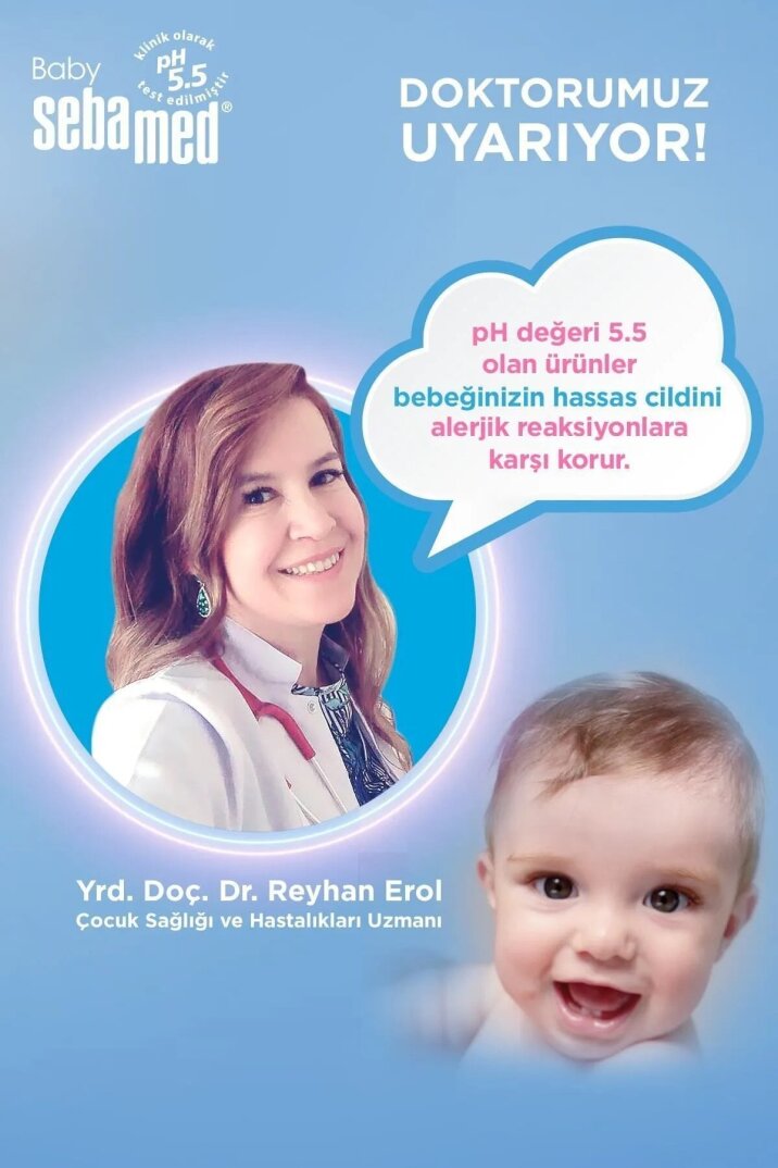 Sebamed Baby pH 5.5 Yoğun Nemlendirici Etkili Pantenol İçerikli Koruyucu  Bebek Pişik Kremi 50 ml - 7