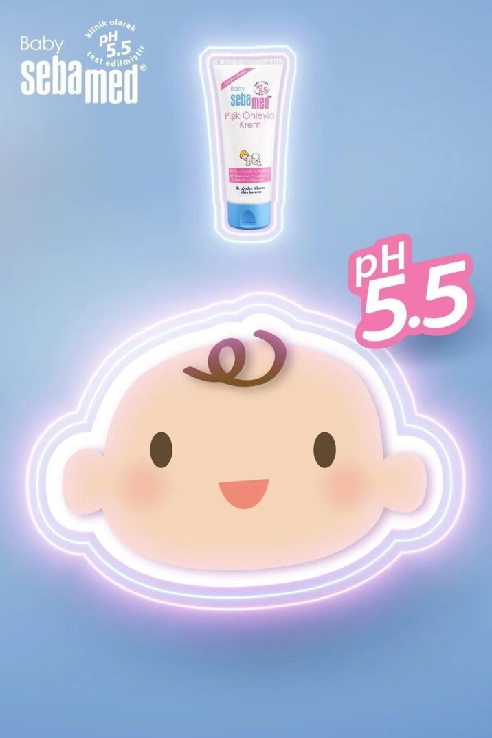 Sebamed Baby pH 5.5 Yoğun Nemlendirici Etkili Pantenol İçerikli Koruyucu  Bebek Pişik Kremi 50 ml - 8