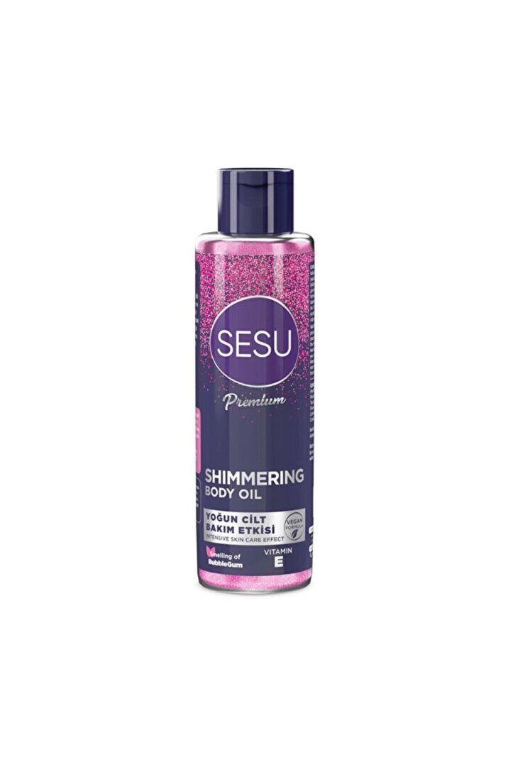 Sesu Simli Cilt Bakım Yağı 150ml (SHIMMERİNG BODY OIL) - 1