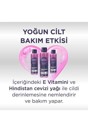 Sesu Simli Cilt Bakım Yağı 150ml (SHIMMERİNG BODY OIL) - 2