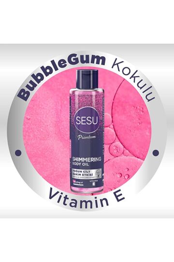 Sesu Simli Cilt Bakım Yağı 150ml (SHIMMERİNG BODY OIL) - 3