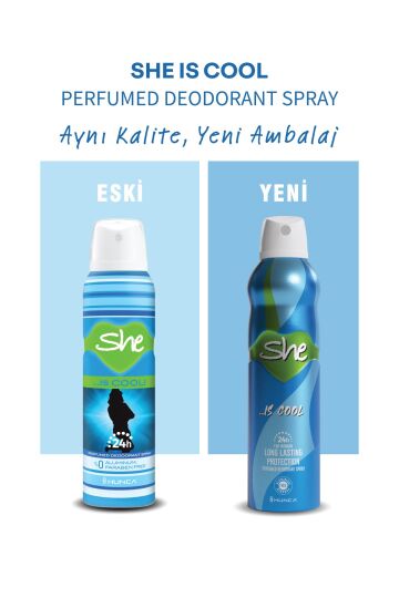She Is Cool Deodorant 150ml - 2