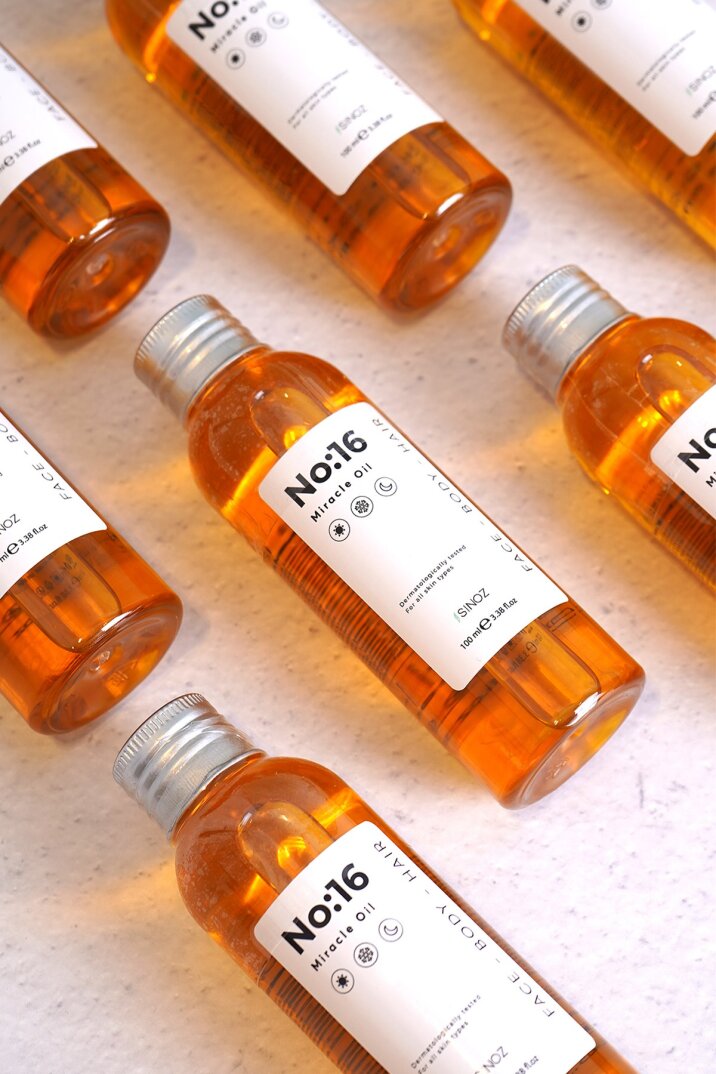 Sinoz No:16 Nemlendirici Besleyici Yenileyici Işıltı Verici Mucizevi Onarıcı Bakım Yağı 100 Ml - 4