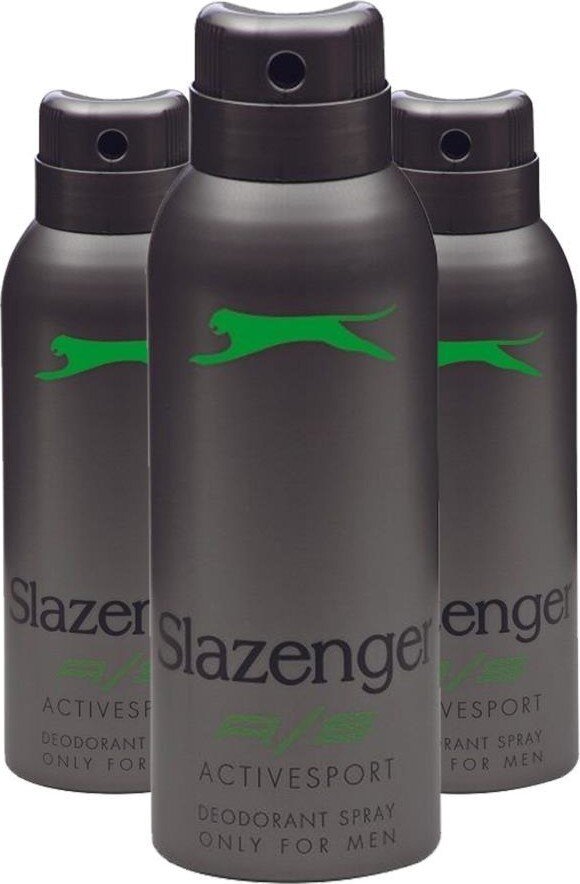 Slazenger Active Sport Green Erkek Deodorant Seti 3 - 1