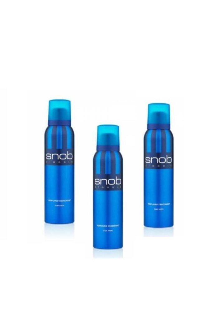 Snob Classic Deodorant 150 ml 3 Adet - 1