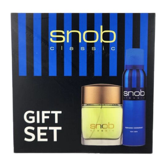 Snob Classic EDT+Deodorant Gift Set,