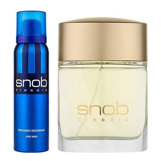 Snob Classic EDT+Deodorant Gift Set,  - 2
