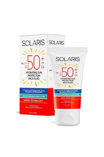 SOLARIS Tüm Cilt Tipleri Için Nemlendirici Etkili Ve Kolay Emilen Güneş Kremi Spf 50 (50 ML) - 2
