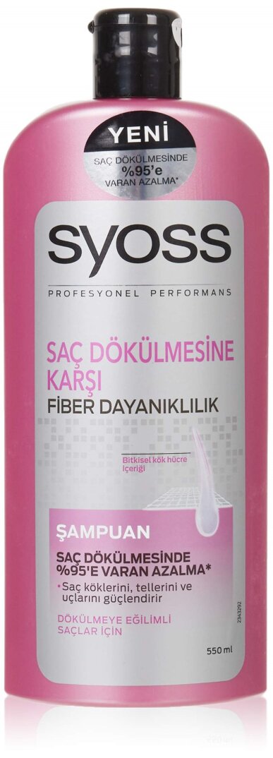 Syoss Saç Dökülmesine Karşı Şampuan, 550 ml - 1