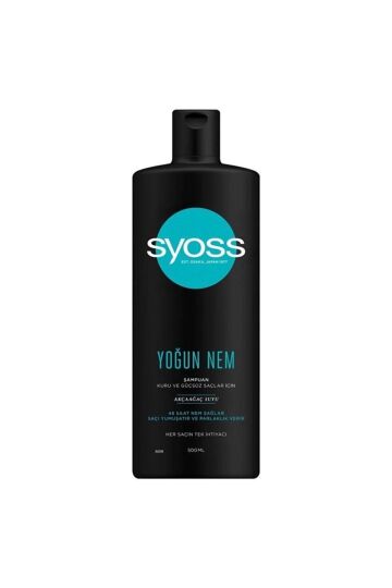 Syoss Yoğun Nem Kuru Ve Güçsüz Saçlar Için Şampuan 500 Ml X 12 Adet ( Koli ) - 3