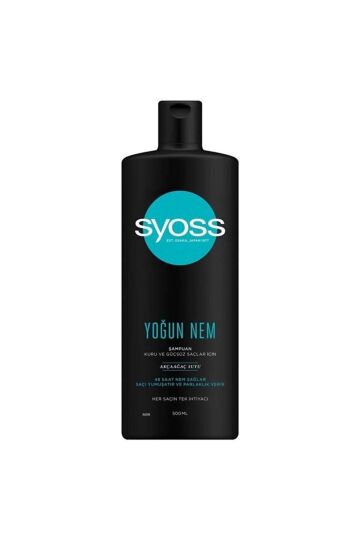 Syoss Yoğun Nem Kuru Ve Güçsüz Saçlar Için Şampuan 500 Ml X 6 Adet ( Koli ) - 3