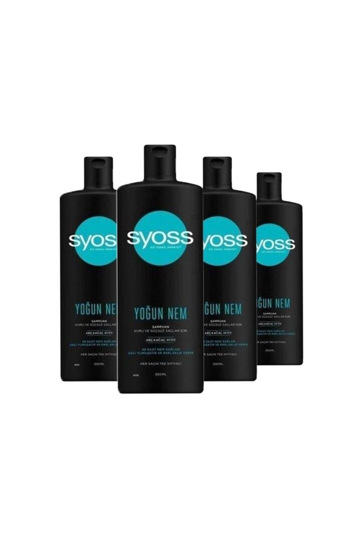 Syoss Yoğun Nem Şampuan 500 Ml X 4 - 1