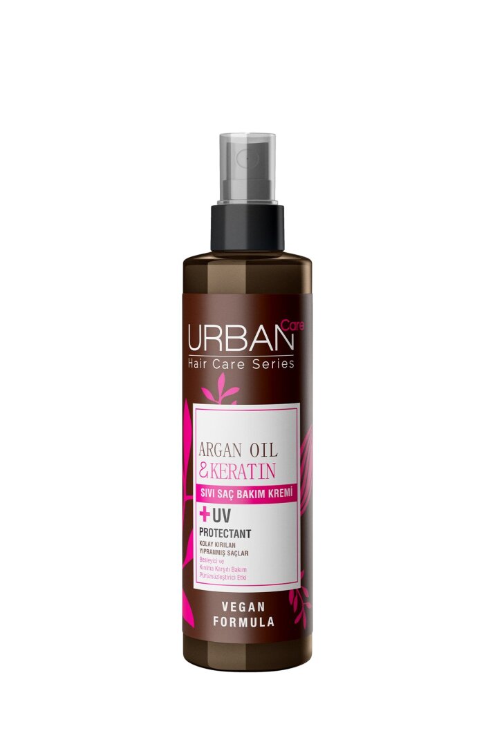 Urban Care Argan Yağı Kolay Kırılan Yıpranmış Saçlara Özel Sıvı Saç Bakım Kremi-vegan-200 ml - 2