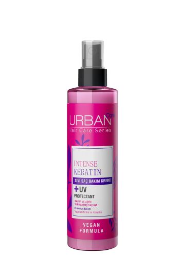 Urban Care Intense Keratin Zayıf ve Yıpranmış Saçlara Özel Onarıcı Sıvı Saç Bakım Kremi-200ml-vegan - 2
