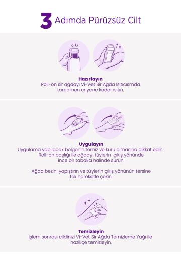 Vi-Vet Roll-On Ağda Isıtıcı Set - 7